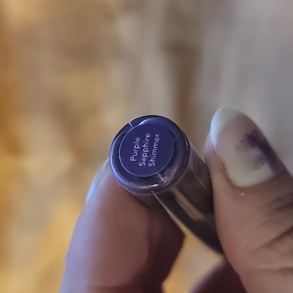 SWATCHED SeneGence ShadowSense Long Lasting Eyeshadow PURPLE SAPPHIRE SHIMMER - Picture 3 of 3